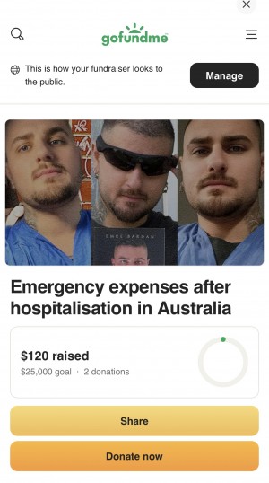 Crisis Alert:Help Glamhairartist Atakan Get Back on His Feet by Donating after exising Rehab.