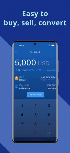 Buy / Sell / Convert