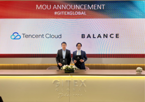 Balance Tencent Cloud MoU Signing