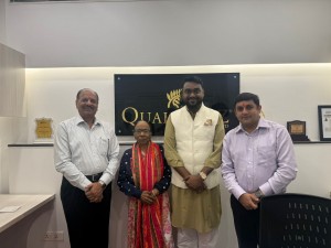 QNZEd Team with Government Officials 