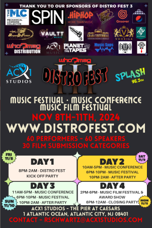 Distro Fest Schedule