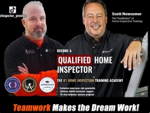 Inspector Preston and Scott Newcomer