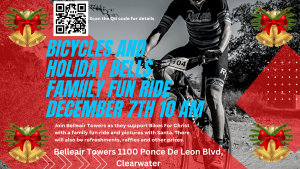 Mother and daughter receive bikes