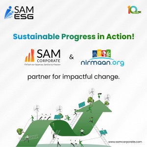 SAM Corporate Partners with Nirmaan Org