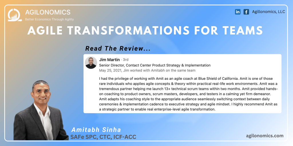 A Pathway to Sustainable Growth and Efficiency - Agile transformation ...