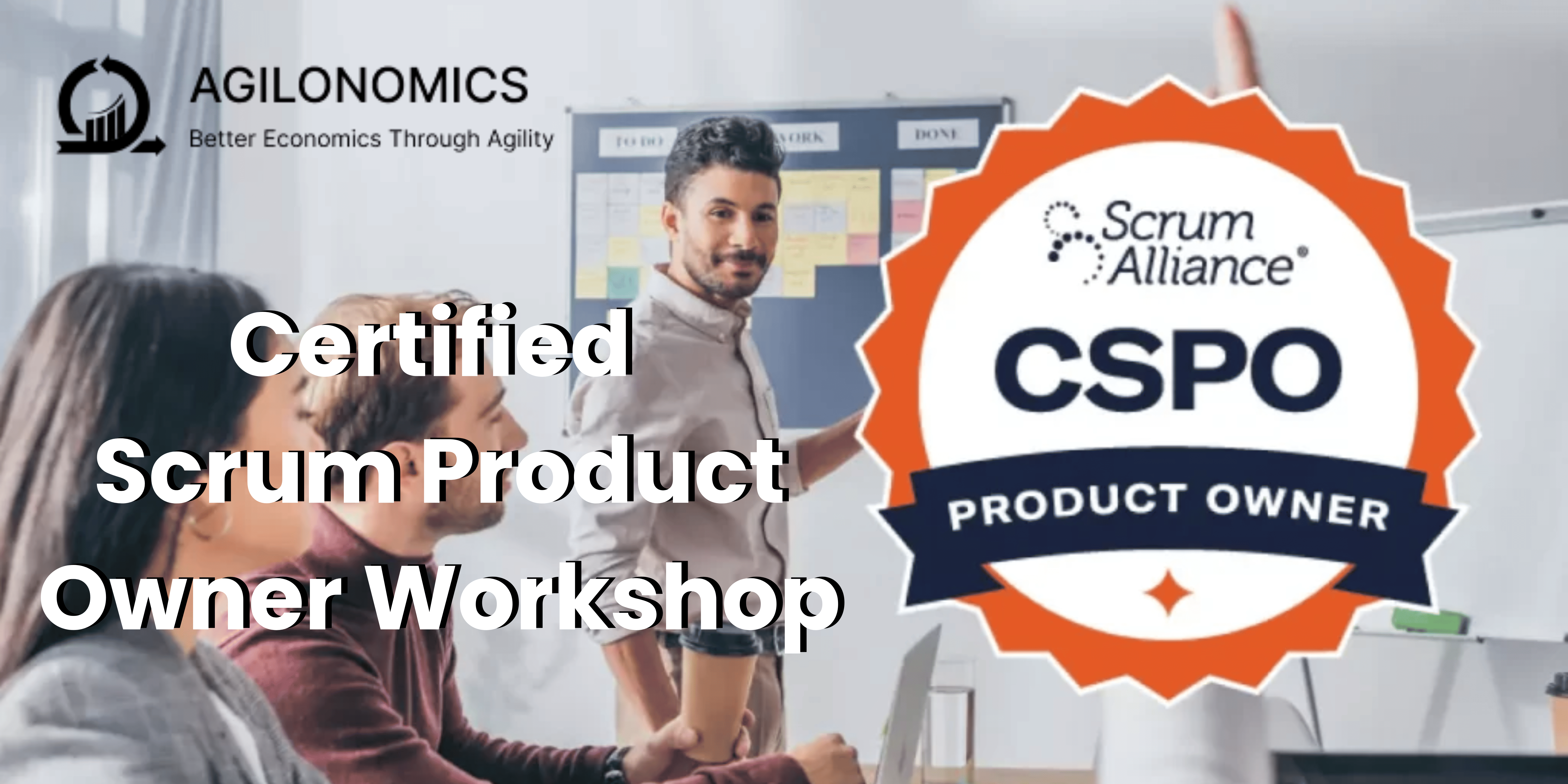 Certified scrum product owner workshop by agilonomics