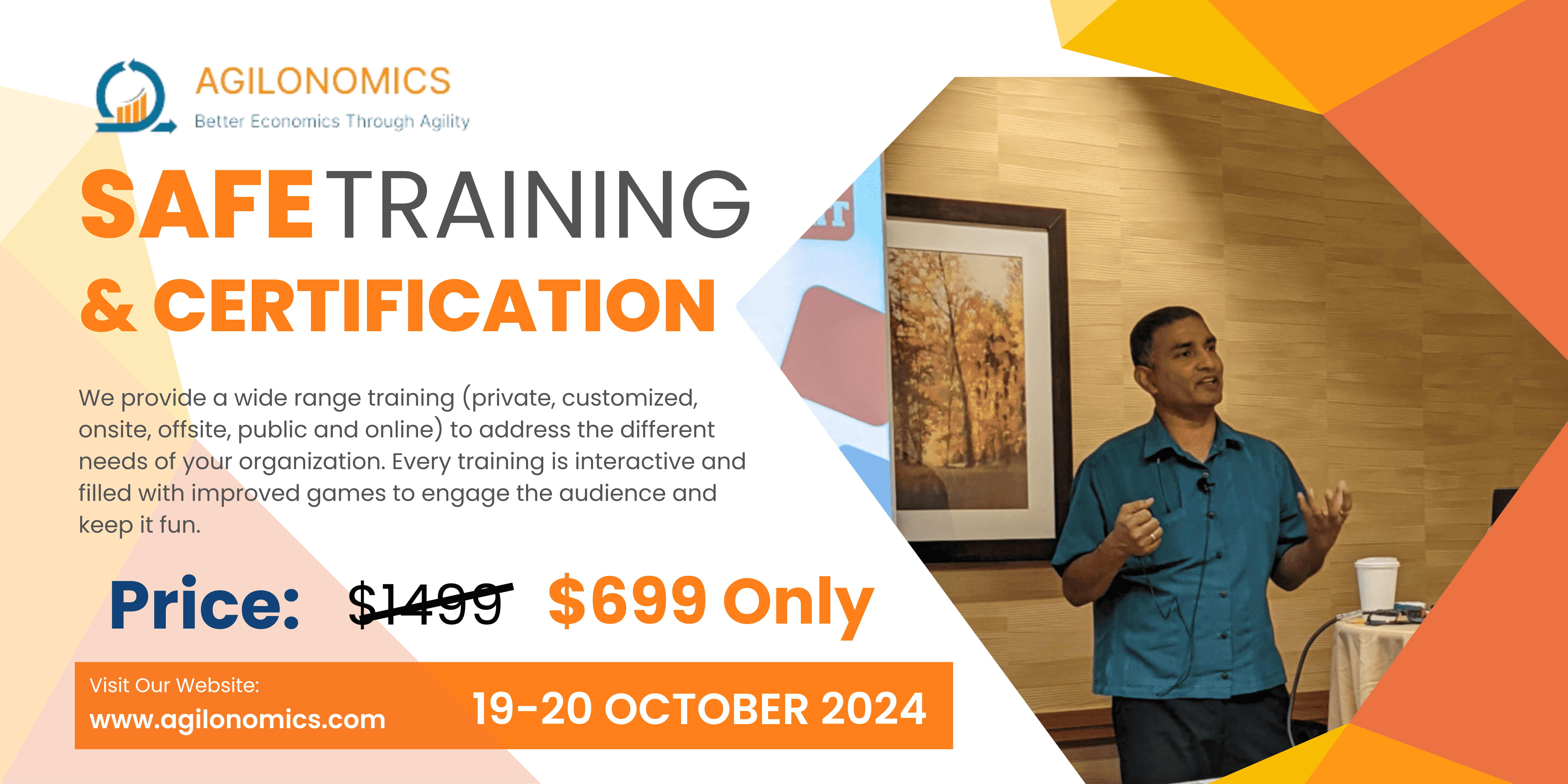 SAFE training and certifications by Agilonomics
