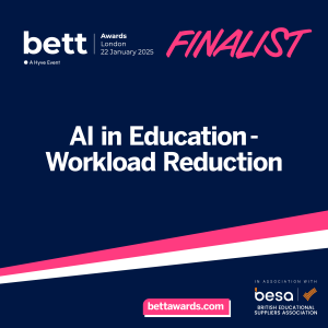 www.rTriibe.com are BETT25 FINALISTS - AI in Education Workload Reduction
