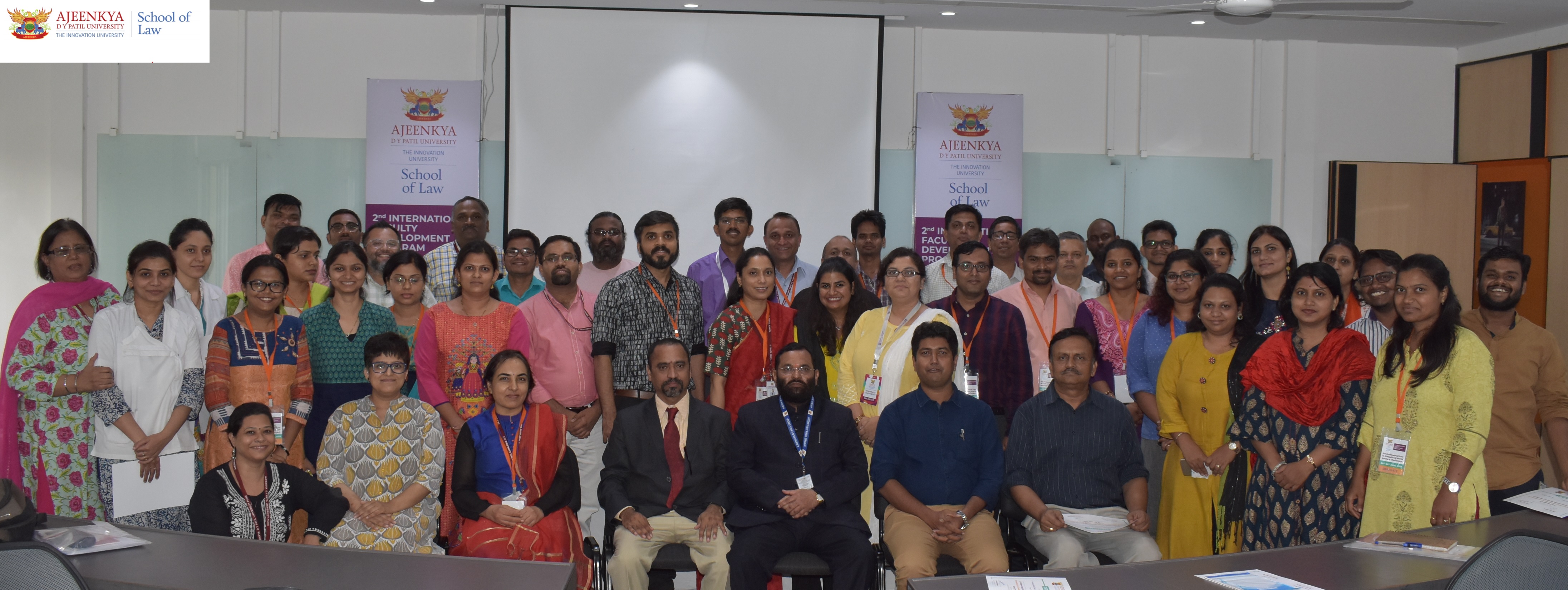 A Group photograph of all faculty ADYPU IFDP A Group photograph of all faculty ADYPU IFDP