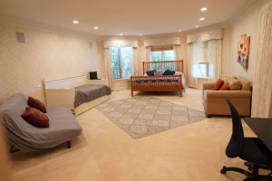 master on the main level