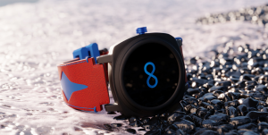 Elegance & Versatility: Aether X Smartwatch, Made in India.