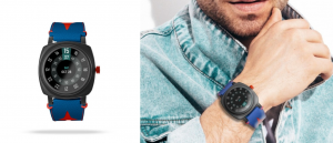 Real-time health insights with privacy—Aether X smartwatch.