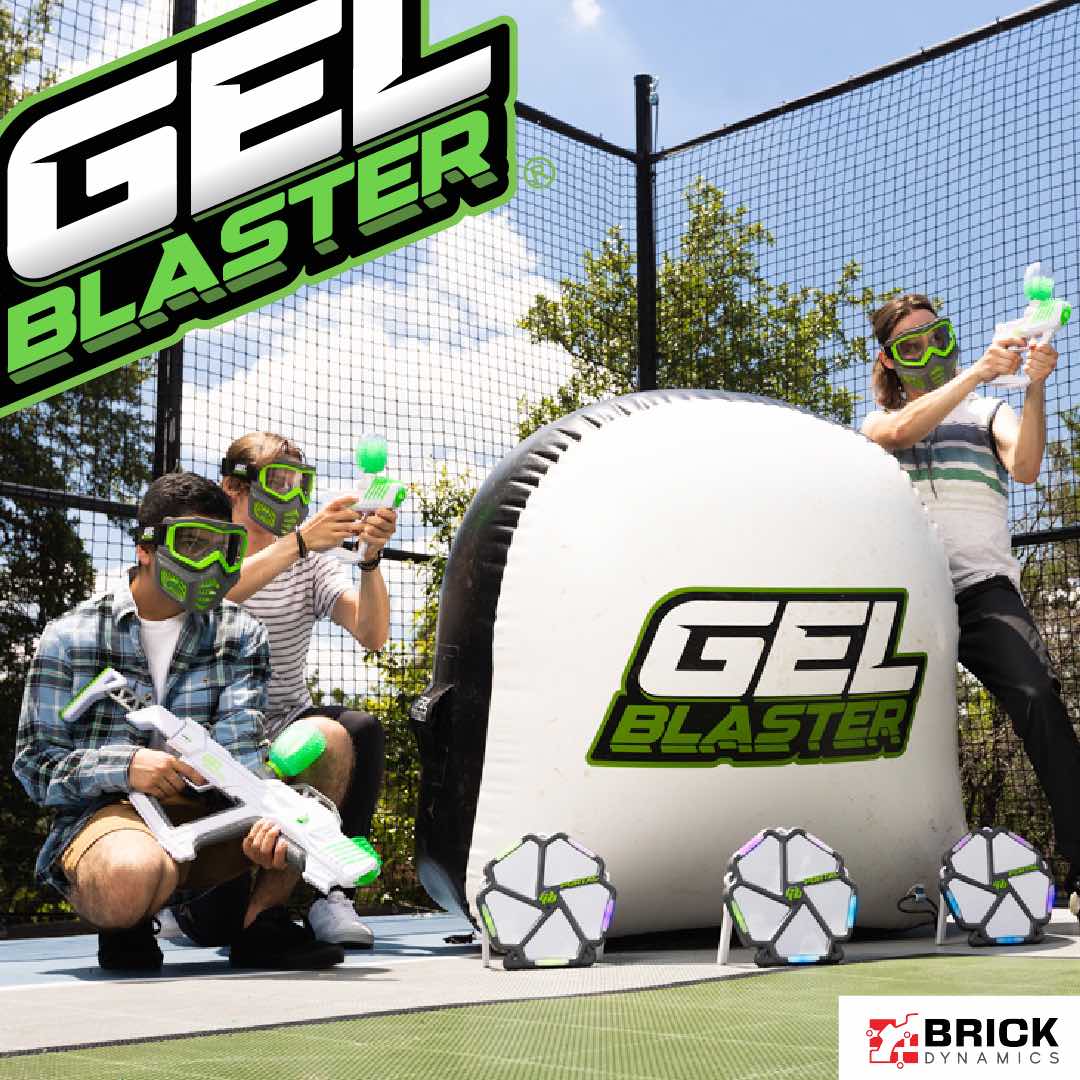 Gel Blaster Launches Mobile Party Brand in Partnership with Brick Rentals