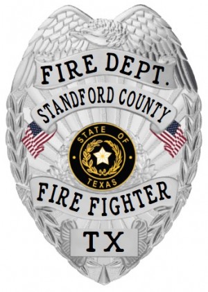 Owl Badges - Custom Badges For Fire Departments In Silver