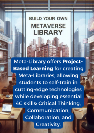 Create Metaverse Library  through Project Based Learning 
