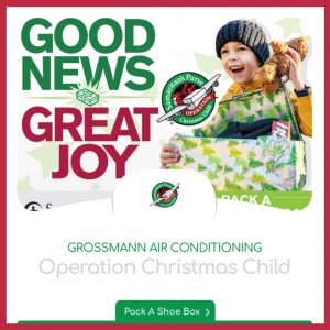 Operation Christmas Child Red Border