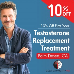 Body Symmetry 10% off TRT offer Palm Desert