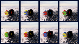 Aether X With Authentic Patina Leather Straps