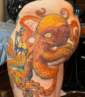 Image of a Tattoo Octopus