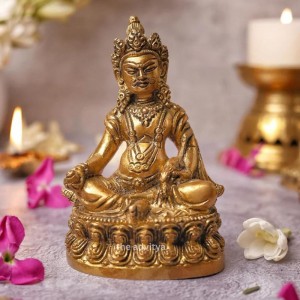 SITTING LORD KUBER IDOL