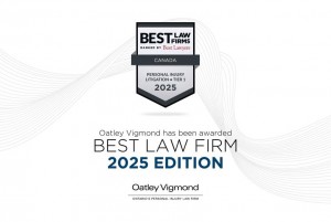 Oatley Vigmond LLP has been recognized in the 2025 edition of Best Law Firms™ - Canada
