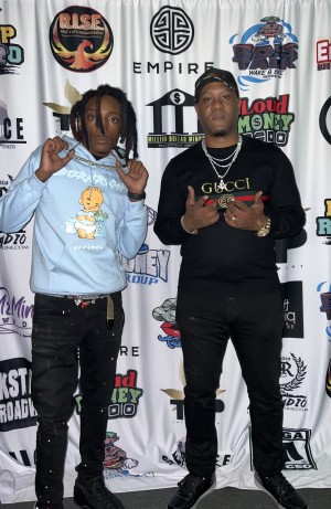 Founder Nosleep Bugatti  (on left) with Manager Steven Ragsdale