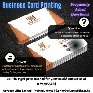 Advance Litho Limited Revolutionizes Printing Services in Nairobi