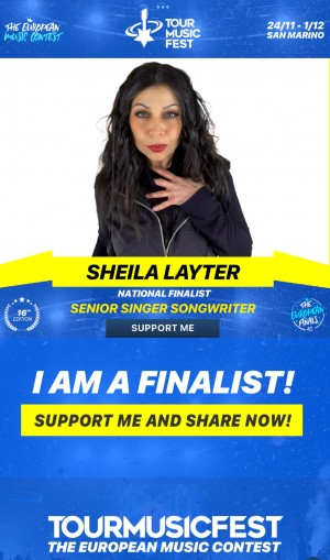 Sheila Layter is a finalist in the greatest music competition in Europe, Tour Music Fest
