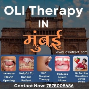 OLI Therapy with OSMF Mouth Opening Kit for the treatment of restricted mouth due chewing gutkha Pan