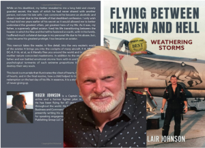 Flying Between Heaven and Hell: Weathering Storms