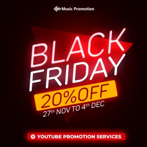 Black Friday Sale on YouTube Promotion