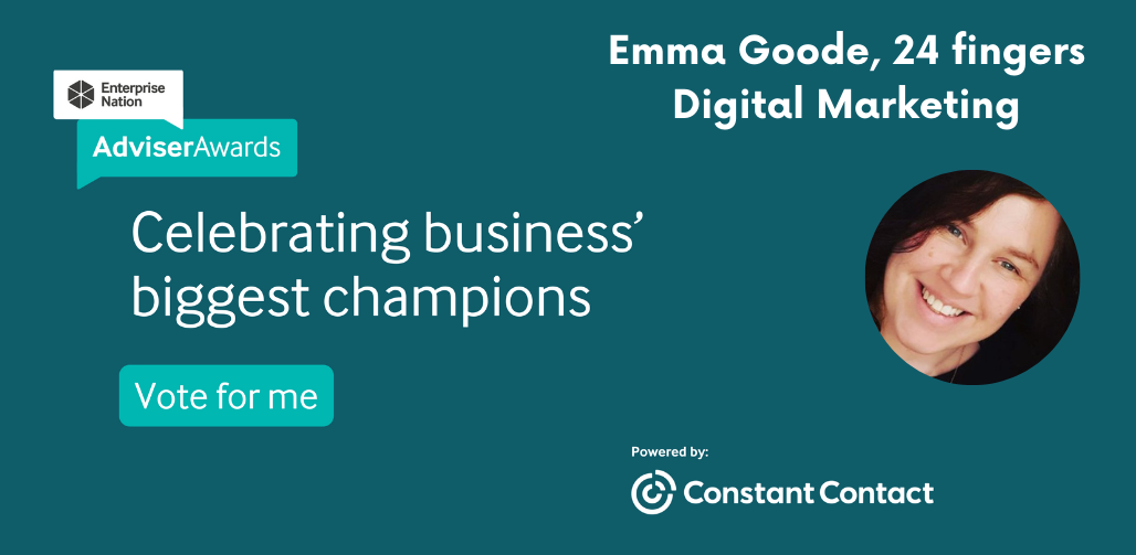 Emma Goode shortlisted among Enterprise Nation’s top 50 UK business advisers