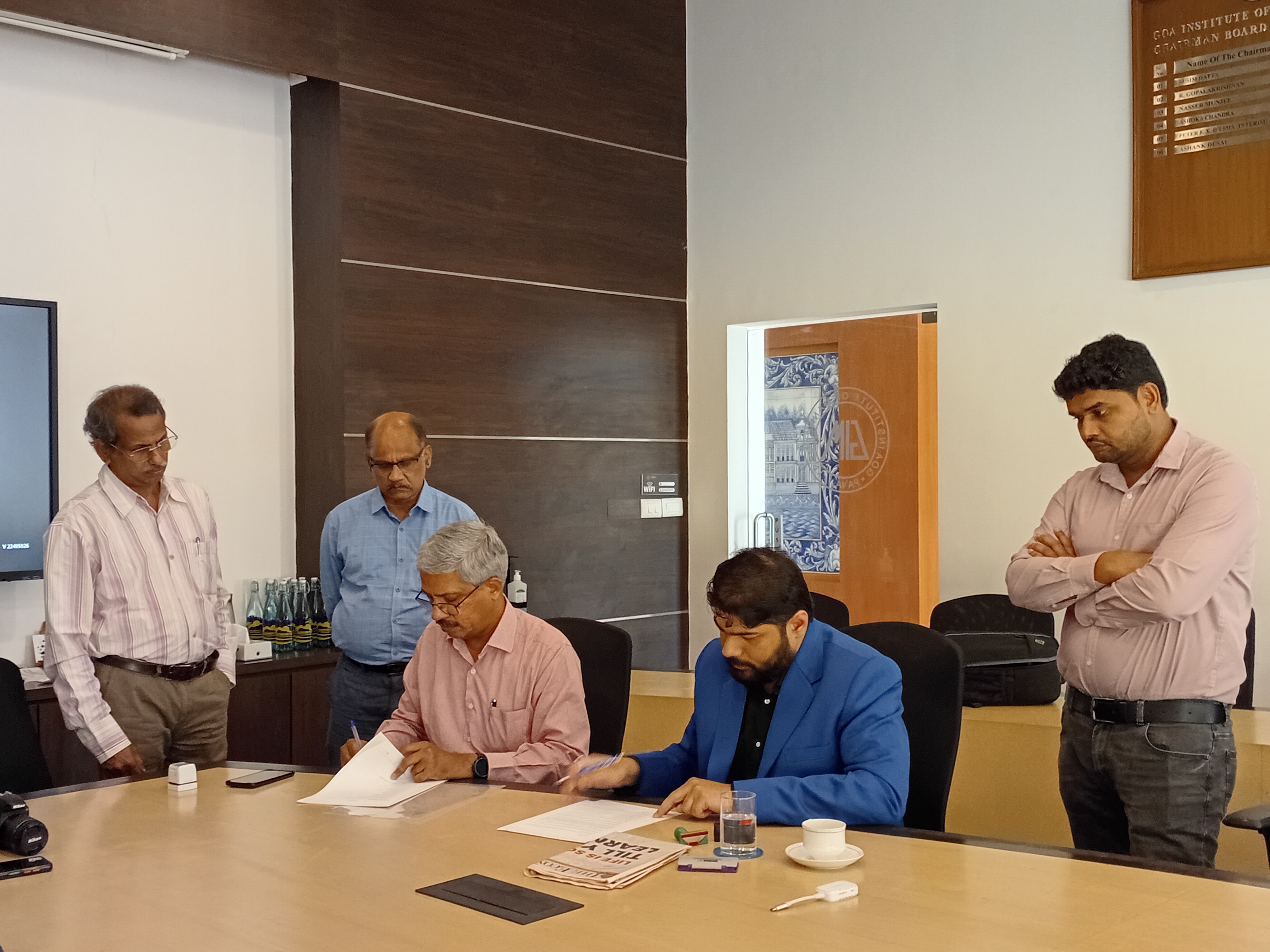 Signing MOU