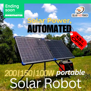 portable Solar Robot Kickstarter