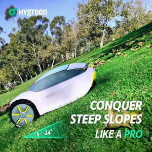 Upto 24 degree steep lawns