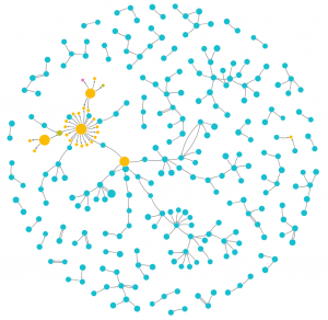 Wordpress Link Internal Data visualization Force Directed Graph D3 js