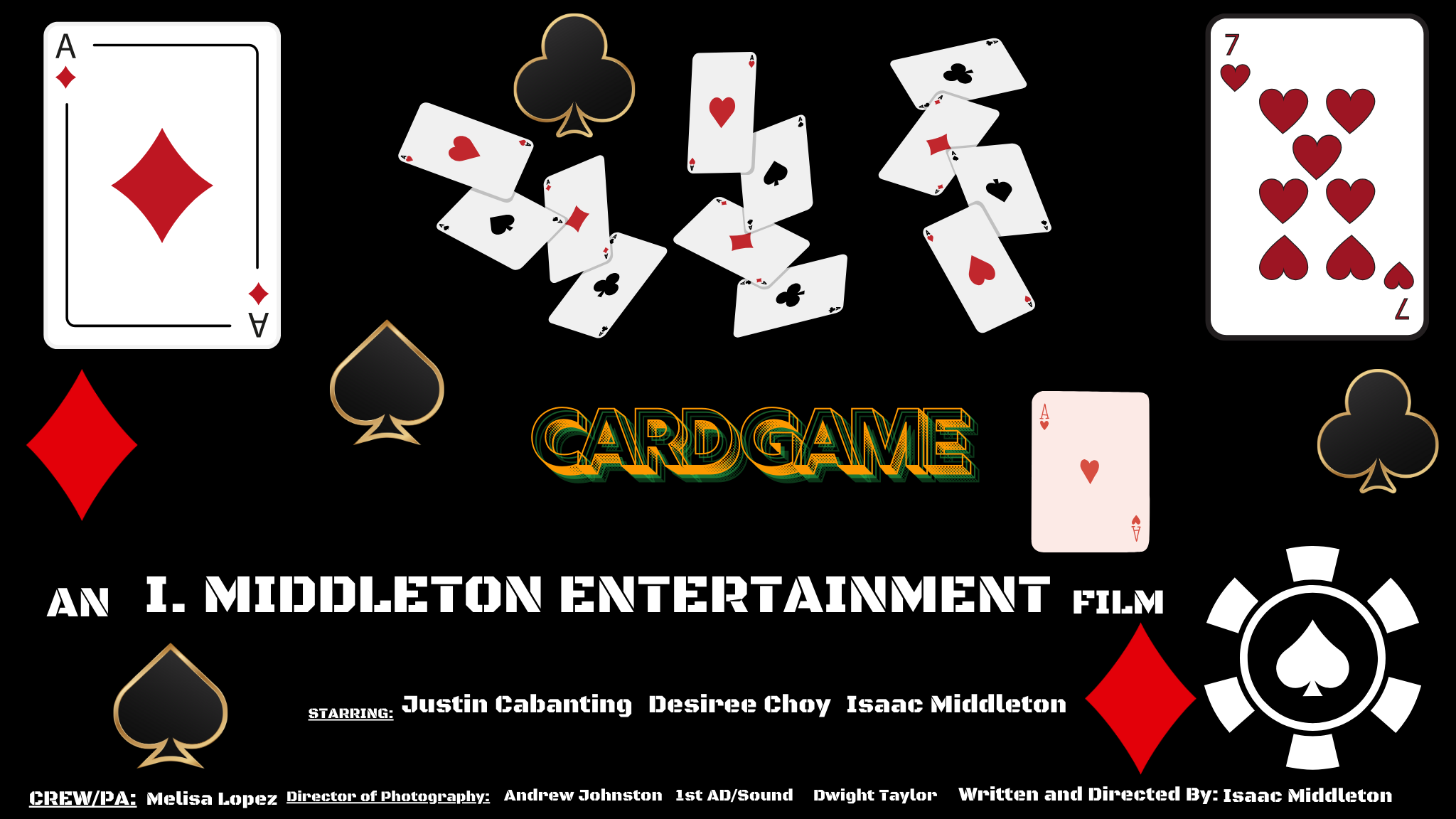 Card Game Short Film Poster 3a Card Game Short Film Poster 3a