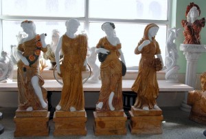 Four Season Statues