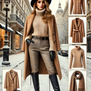 A stylish and cozy winter outfit