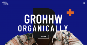 Ohh My Brand Homepage Website