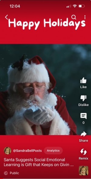 santa ad