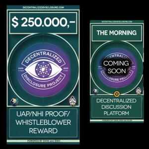 Decentralized Disclosure Project Whistleblower reward and decentralized discussion platform