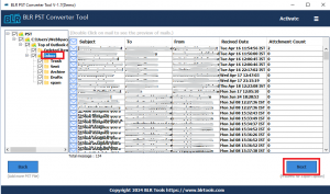 BLR PST Converter Software - Convert PST Files into 50+ Formats