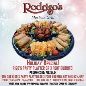 Catering incentives from Rodrigo