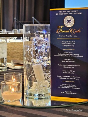 Bar Association of the District of Columbia (BADC) 153rd Annual Gala & Awards Banquet