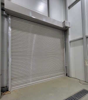 Motorized Rolling Shutter