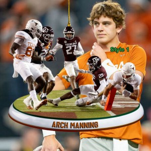 Arch Manning Touchdowns Ornament 2024