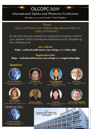 Unveiling the Recent Trends and Advancements of Lasers, Optics and Photonics-2019