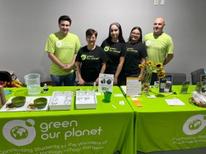 Green Our Planet featuring Garden for Hope Table with Shine Hope Gardening Techniques