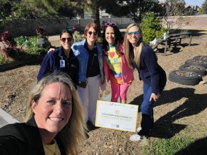 School Tour with Green Our Planet at Marion Earl Elementary in Las Vegas